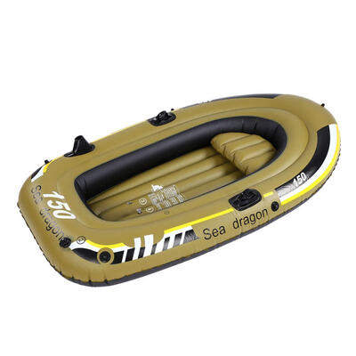 

Greensen PVC Inflatable Kayak Canoe 2 Person Rowing Air Boat Fishing Drifting Diving