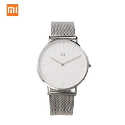 

Original Xiaomi I8 Men Women Quartz Wristwatch Couple Watch Stainless Steel Quartz Movement High Quality 316L Stainless Steel Free