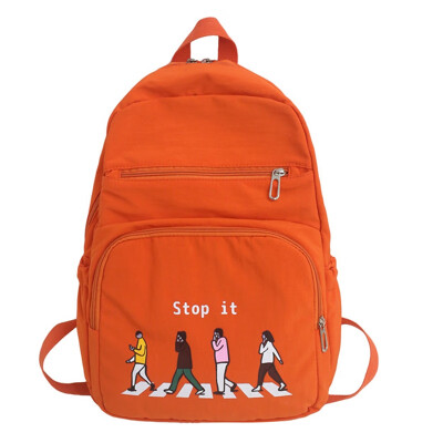 

The same bag female Korean version of ins wind cool super fire high school students campus backpack student backpack