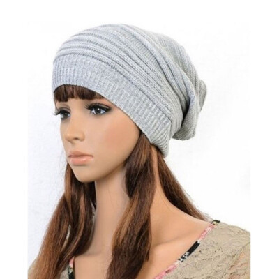 

SUNSIOM Knit Beanie Women Winter Oversize Baggy Hat Ski Slouch Cap Chic Unisex Hats