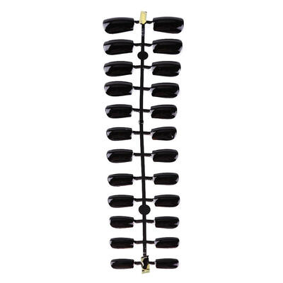 

24pcspack Short Flat-headed Fake Nails Plastic False Nail Art Nail Tips