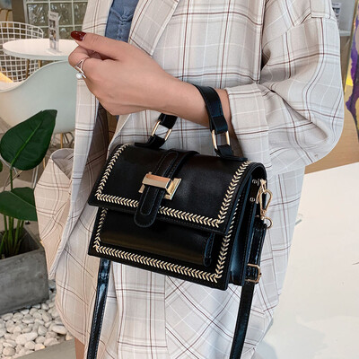 

Womens bag 2019 new wave fashion handbag wild natural gas network red packet summer small fresh ins messenger bag