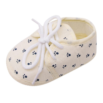 

0-18M 3 Colors First Walkers 2018 Hot Sale Newly Fashion Baby Girls Soft Casual Shoes Kids Print Toddler Shoes Baby Shoes