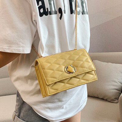 

High-end fashion bag handbag 2019 new fashion chain bag summer small fresh wild gas Messenger bag