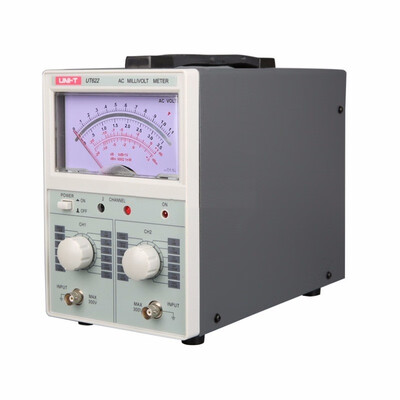 

UNI-T UT621 Analog Voltage Digital Voltmeter Analog Multimeter 100uV-300V Millivoltmeter