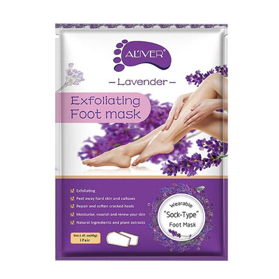 

2pcsbag Moisture Foot Mask Feet Cream for Dead Skin Removal Foot Care Tool