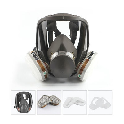 

MJ-4006 Series Full Face Protective Mask Specially Used for Spray Paint Chemical Pesticide Fire Control Formaldehyde Decoration Sm
