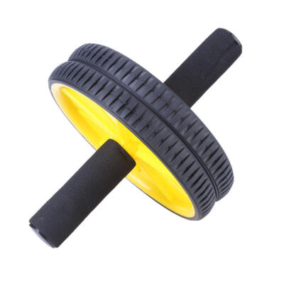 

Muscle Double-wheeled Updated Abdominal Wheel Roller Gym Fitness Equipment