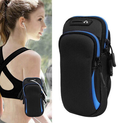 

Greensen Outdoor Portable Sports Gym Arm Pack Running Multifunctional Wrist 6 Phone Pouch Bag