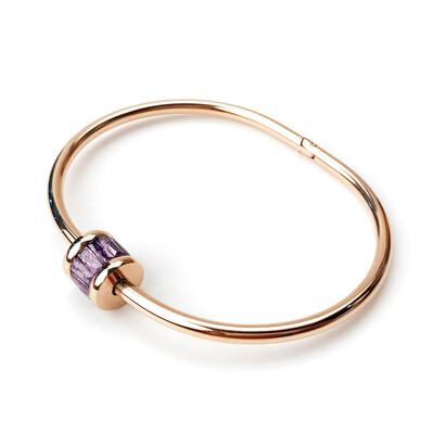 

Titanium steel bracelet female Korean version does not fade small fresh bracelet simple student wild Sen girlfriends girl heart br