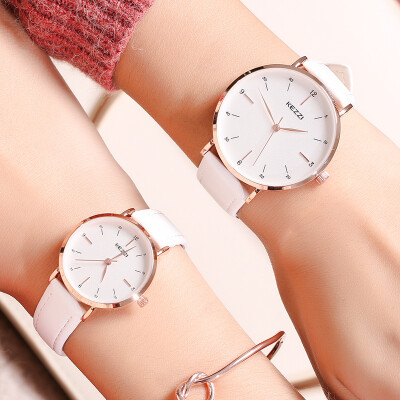 

Godi trend white ceramic student watch full waterproof quartz female watch