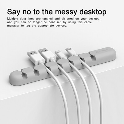 

Greensen Multi-port Winder Earphone Cable Organizer Wire Storage Holder For ORICO CBS7 Cable OrganizerCable Winder