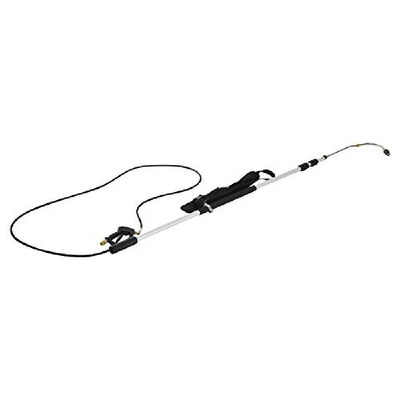 

18 4000PSI Telescoping Pressure Washer Extension Wand - Silver