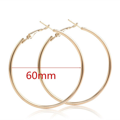 

Minimalism Circle Hoop Earrings Brincos Bamboo Pattern Fine Thread Round Earrings for Women Statement Party Jewelry Gift