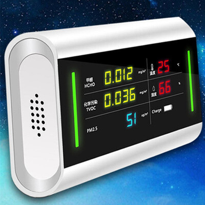 

PM25 TVOC HCHO Formaldehyde Temperature Humidity Tester Meter Indoor Air Quality Monitor Analyzer Gas Detector PM 25 Sensor