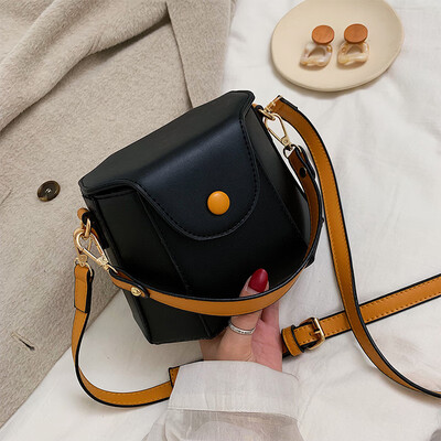

Internet celebrities with the same small bag ins2019 new personality geometry bucket bag Korean version of 100 womens bag oblique