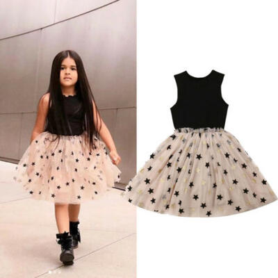 

UK Sale Newborn Kids Baby Girls Party Dress Tulle Tutu Princess Wedding Dresses