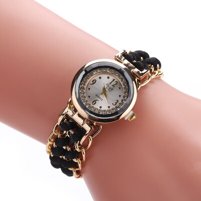

New creative watch womens pure hand-woven woven rope bracelet bracelet watch wholesale