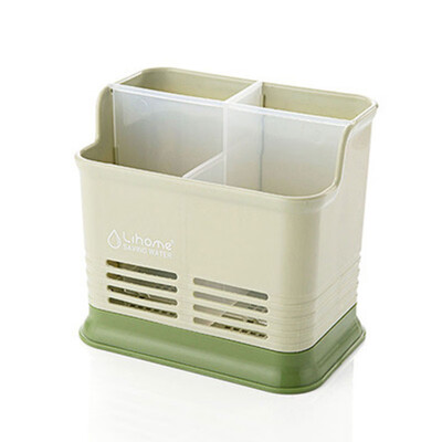 

Kitchen Tabletop Candy Color Compartment Hollow Chopsticks Cage
