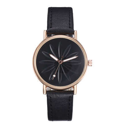 

RM Women Fashion Leather Band Analog Quartz Round Wrist Watch Watches