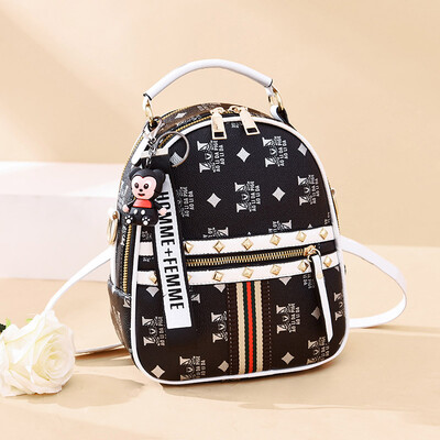 

Summer womens bag tide Summer fashion backpack oceanic style one shoulder straddle bag multi-function
