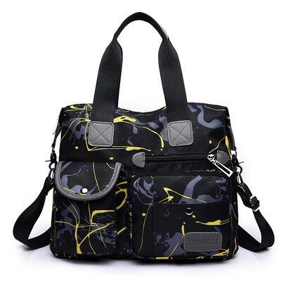 

Nylon Oxford Canvas Bag Girl Fashion Large Bag Large Capacity Mother Bag Single Shoulder Bag Leisure Waterproof Slant Bag