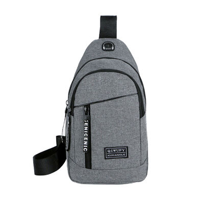 

2018 New Style Fashion Men Canvas Pack Bag Travel Hiking Cross Body Messenger Shoulder Sling Chest Bag