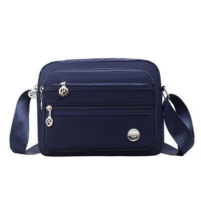 

Tailored Fashion Ladies Versatile Nylon Waterproof Solid Color Shoulder Bag Messenger Bag