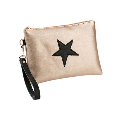 

Maison Fabre Factory Direct New non-profit Women Stars Envelope Bag Zipper Coin Purse Wallet Card Holders Handbag