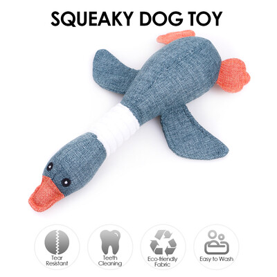 

Squeaky Dog Toys Dog Chew Toy Tooth Cleaning Bite Resistant Pet Training Toys for Small Medium Dogs Puppies