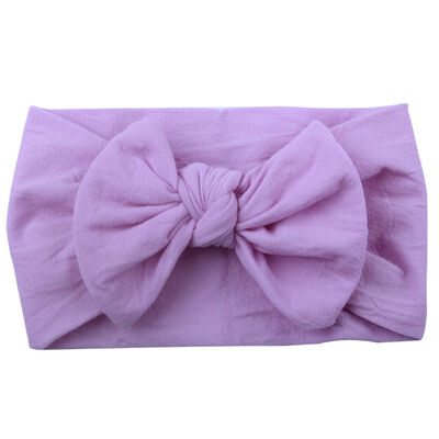 

Baby Tie Bow Pom Pom Head Wrap Turban Top Knot Headband Newborn Girl Accessories