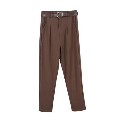 

Autumn&winter suit pants joker harlan straight loose pipe trunks female leisure trousers