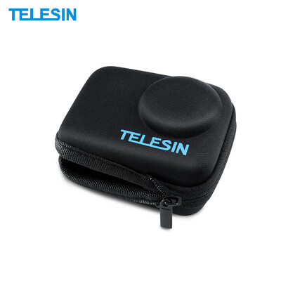 

TELESIN Portable Travel Mini Carry Case Shell Cover EVA Protective Storage Bag Pouch with Zipper for DJI OSMO Action Camera