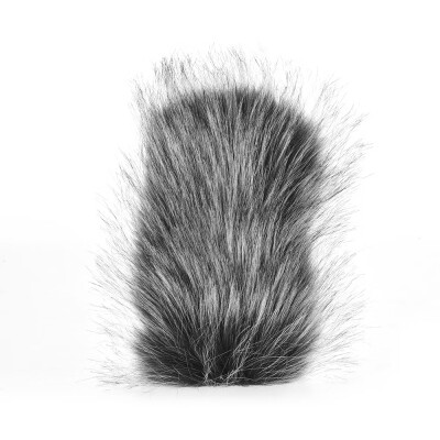 

17cm14cm Grey Microphone Furry Windscreen Fur Windshield Wind Muff for MIC-121 Stereo Microphone for TAKSTAR SGC-598 NW-598 NA-Q7