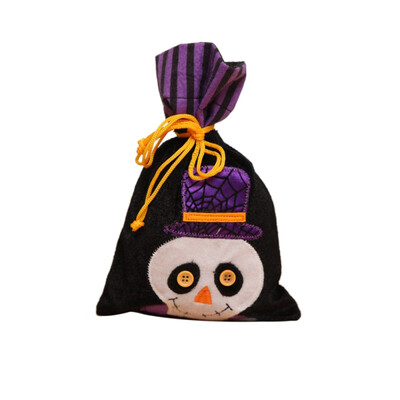 

Halloween Drawstring Snacks Pouch Candy Stroage Bags Non-Woven Fabric Halloween Children Party Supplies
