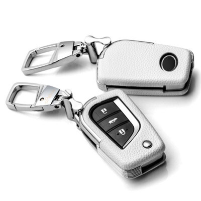 

Boutique Car Key Case Keychain Folding key For Toyota Camry Corolla RAV4 YARIS  Highlander Vios Reiz Ralink Car Key Cover Shell