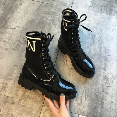 

British style Martins boot autumn wool short boots&the students ankle boots