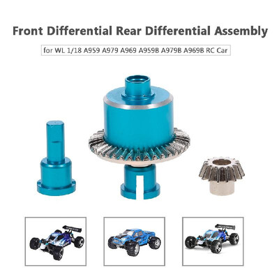 

Gear Box Differential Housing Shell Metal for WLtoys 118 A959 A979 A969 A959B A979B A969B RC Car