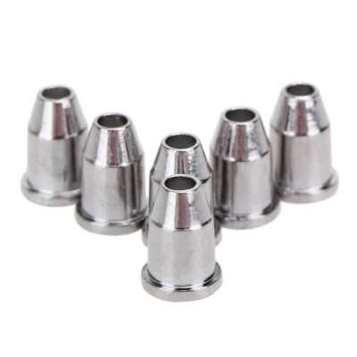 

6 pcs Guitar String Caps Mounting Buckle Through Body Ferrules Bushing