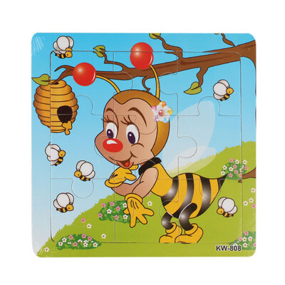 

Gotoamei Bee Wooden Kids Children Jigsaw Education And Learning Puzzles Toys