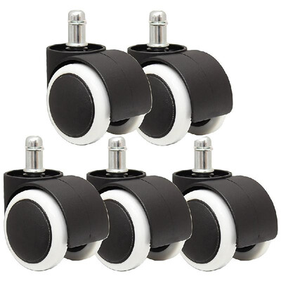 

5pcs Office Chair Roller Caster Wheels Office Chair Casters Universal Wheels 2" Caster Wheel Swivel Caster Universal Casters Omni