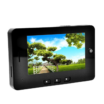 

43" TFT LCD Video Door Phone Smart Digital Peephole Viewer Visual Doorbell Camera 13 Megapixel Night Vision Monitoring Motion De