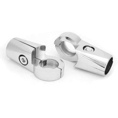 

Greensen Aluminum Alloy 3-way 25mm Rotatable Round Pipe Fitting Connector for Furniture Rack