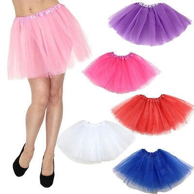 

Fashion Tulle Ballet Women Cute Flare Gauze Tutu Candy Color Mini Lace Skirt