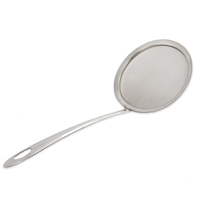 

Multifunctional Stainless Steel Food Strainer Filter Oil Removal Kitchen Accessory