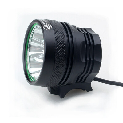 

ZHISHUNJIA B80 8-LED 3-Mode Cold White Bike Light Headlamp - 10x 18650 Battery