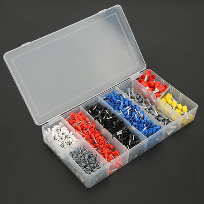 

Greensen 1200pcs Insulated Wire Connector Crimp Terminal Assortment Kit