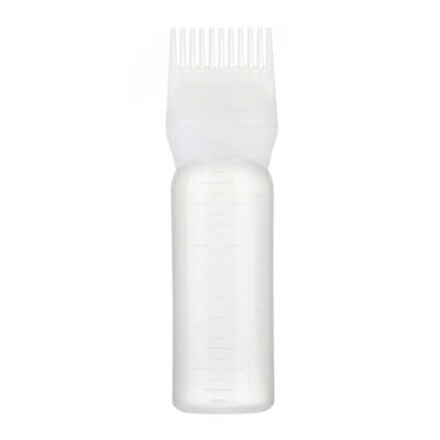 

120ml Salon Dry Cleaning Washing Bottle Hairdressing Bottles with Hair Comb