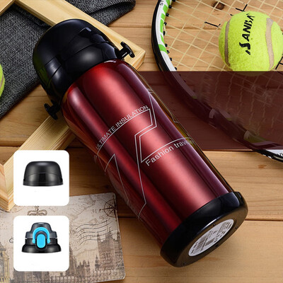 

Stainless Steel Vacuum Household Insulation Cup Outdoor Travel Pot 304 Stainless Steel Large Capacity 800mL