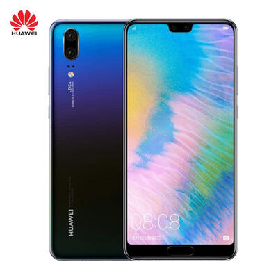 

Huawei P20 Smatphone Dual SIM 58 Inch Full Screen 2244x1080 Face ID Cell Phone 6G RAM 128G ROM Kirin 970 Octa Core NFC